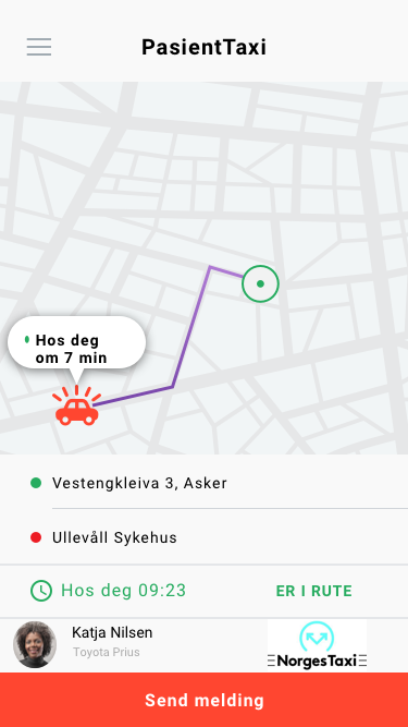 Framkjøring til deg
